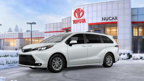 Wind Chill Pearl 2026 Toyota Sienna XLE