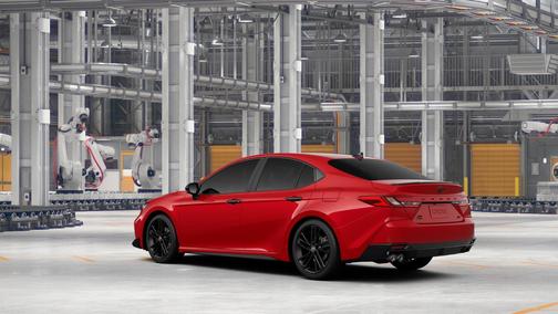 Supersonic Red 2026 Toyota Camry Nightshade