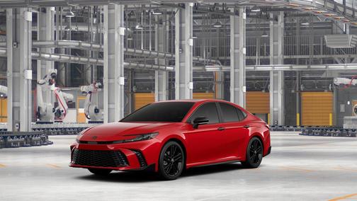 Supersonic Red 2026 Toyota Camry Nightshade