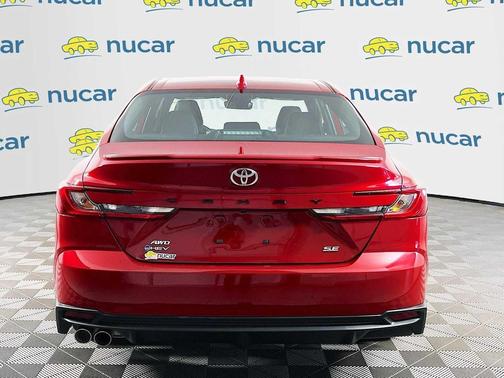 Supersonic Red 2025 Toyota Camry SE