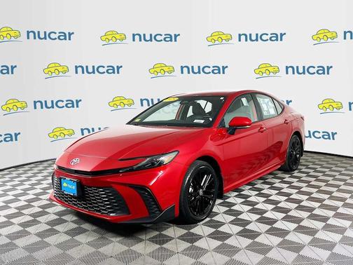 Supersonic Red 2025 Toyota Camry SE