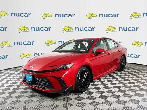 Supersonic Red 2025 Toyota Camry SE
