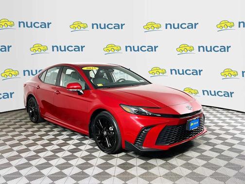 Supersonic Red 2025 Toyota Camry SE