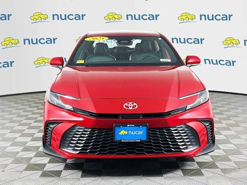 Supersonic Red 2025 Toyota Camry SE
