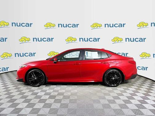 Supersonic Red 2025 Toyota Camry SE