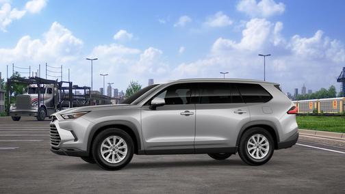 Celestial Silver Metallic 2026 Toyota Grand Highlander XLE
