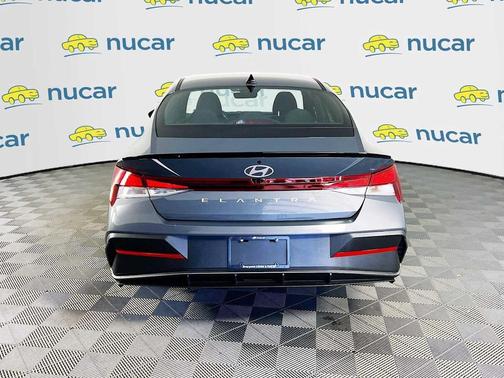 Ecotronic Gray 2025 Hyundai ELANTRA Sport
