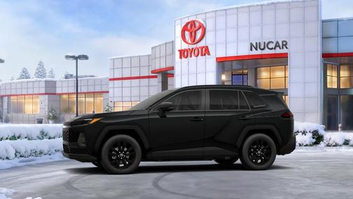Midnight Black Metallic 2026 Toyota RAV4 XLE Premium