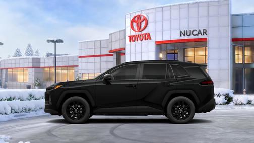 Midnight Black Metallic 2026 Toyota RAV4 XLE Premium
