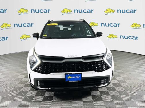 Glacier White Pearl/Ebony Black Roof 2023 Kia Sportage S