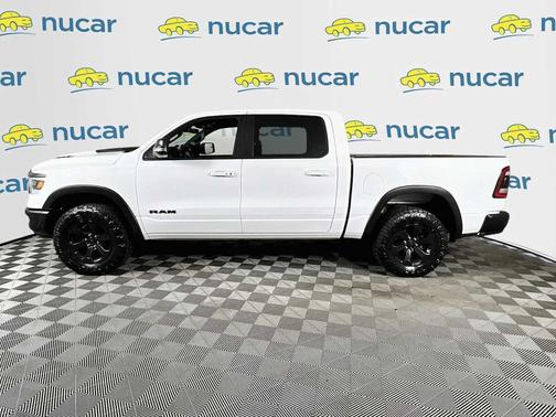 Bright White Clearcoat 2021 RAM 1500 Rebel