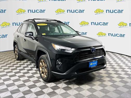 Midnight Black Metallic 2024 Toyota RAV4 Hybrid Woodland Edition