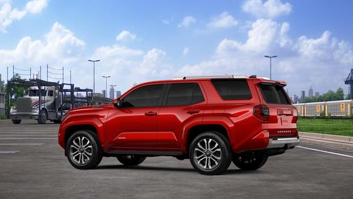 Supersonic Red 2026 Toyota 4Runner Limited
