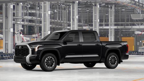 Midnight Black Metallic 2026 Toyota Tundra SR5