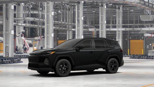 Midnight Black Metallic 2026 Toyota RAV4 LE