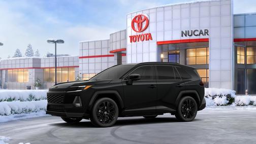 Midnight Black Metallic 2026 Toyota RAV4 SE