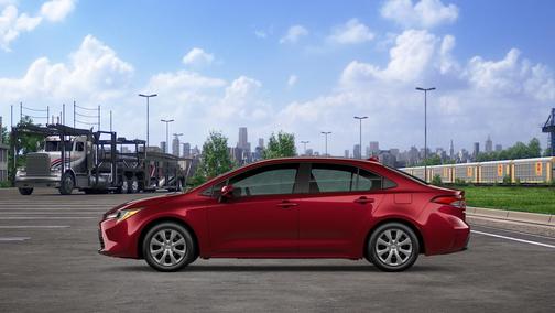 Ruby Flare Pearl 2026 Toyota Corolla LE