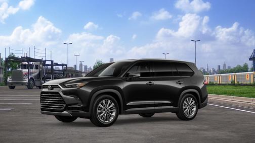 Midnight Black Metallic 2026 Toyota Grand Highlander Platinum