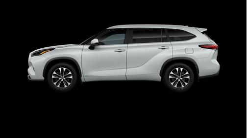 Wind Chill Pearl 2026 Toyota Highlander Hybrid XLE