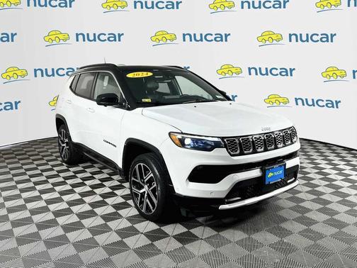 Bright White Clearcoat 2024 Jeep Compass Limited