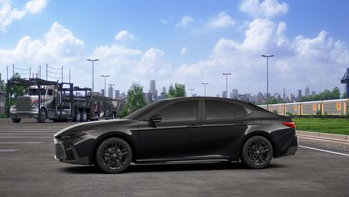 Midnight Black Metallic 2026 Toyota Camry SE