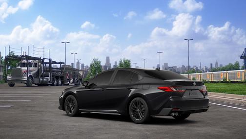Midnight Black Metallic 2026 Toyota Camry SE