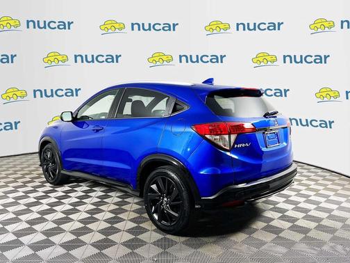 Aegean Blue Metallic 2022 Honda HR-V AWD Sport
