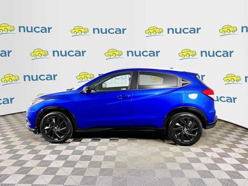 Aegean Blue Metallic 2022 Honda HR-V AWD Sport