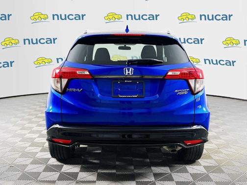 Aegean Blue Metallic 2022 Honda HR-V AWD Sport