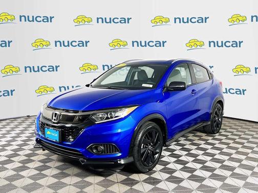 Aegean Blue Metallic 2022 Honda HR-V AWD Sport