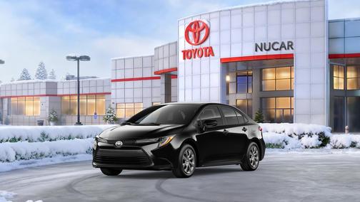 Midnight Black Metallic 2026 Toyota Corolla LE