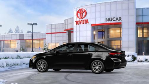 Midnight Black Metallic 2026 Toyota Corolla LE