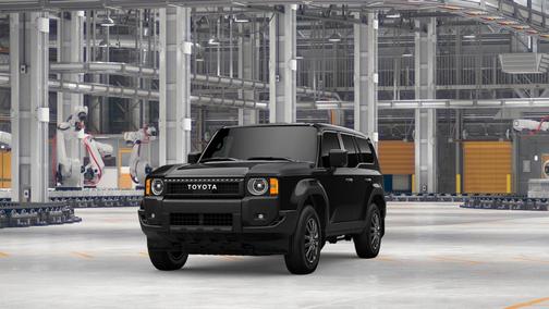 Black 2026 Toyota Land Cruiser 1958