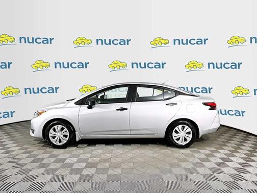 Brilliant Silver Metallic 2025 Nissan Versa 1.6 S