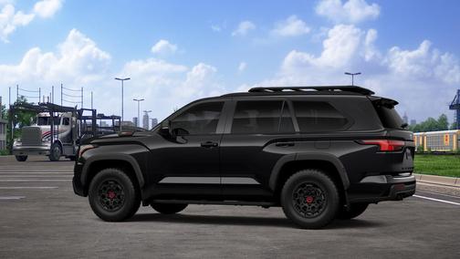 Midnight Black Metallic 2026 Toyota Sequoia TRD Pro