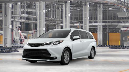 Wind Chill Pearl 2026 Toyota Sienna XLE