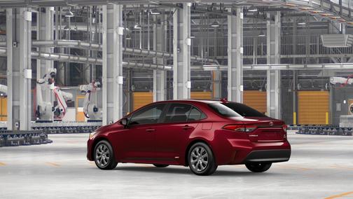 Ruby Flare Pearl 2026 Toyota Corolla Hybrid LE