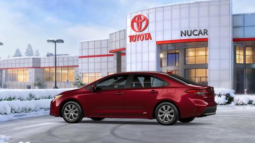 Ruby Flare Pearl 2026 Toyota Corolla Hybrid LE