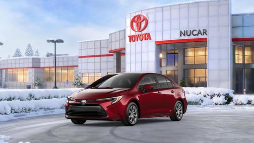 Ruby Flare Pearl 2026 Toyota Corolla Hybrid LE