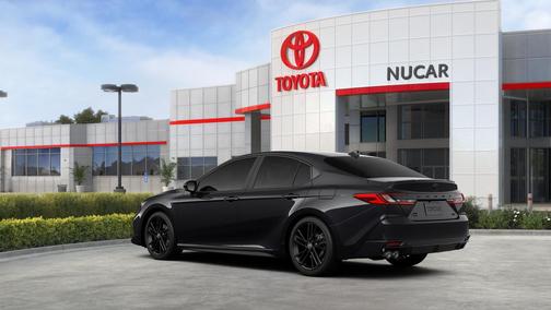 Midnight Black Metallic 2026 Toyota Camry Nightshade
