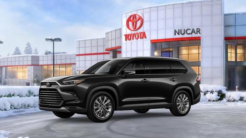 Midnight Black Metallic 2026 Toyota Grand Highlander Platinum