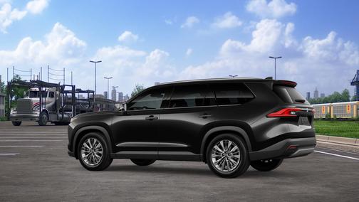 Midnight Black Metallic 2026 Toyota Grand Highlander Platinum