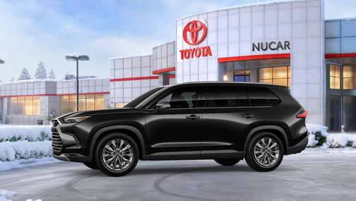 Midnight Black Metallic 2026 Toyota Grand Highlander Platinum