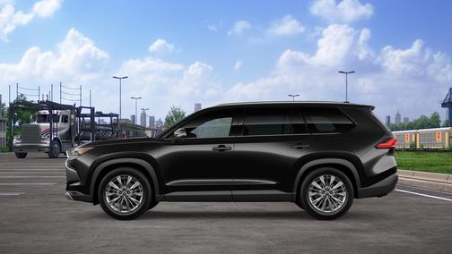 Midnight Black Metallic 2026 Toyota Grand Highlander Platinum