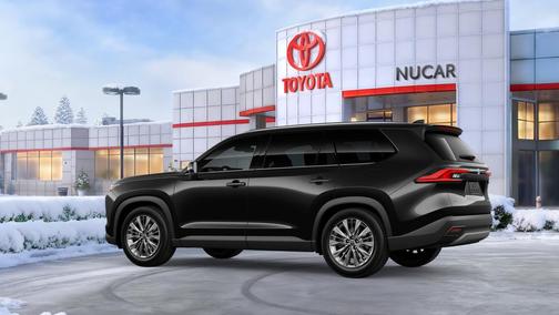 Midnight Black Metallic 2026 Toyota Grand Highlander Platinum