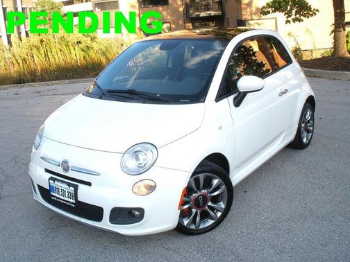 Bianco (White) 2015 FIAT 500 Sport