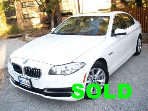 White 2014 BMW 528 528i 4dr Sedan