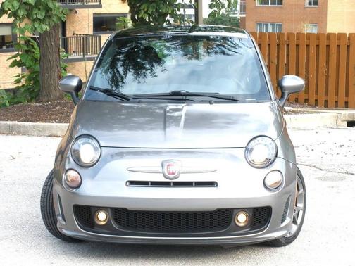 Grigio (Gray) 2013 FIAT 500 Turbo Cattiva