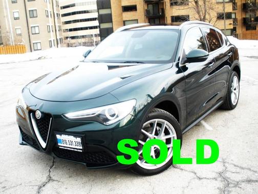 Verde Visconti Metallic 2019 Alfa Romeo Stelvio Sport