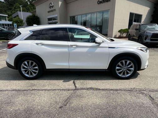 Majestic White 2019 INFINITI QX50 Luxe